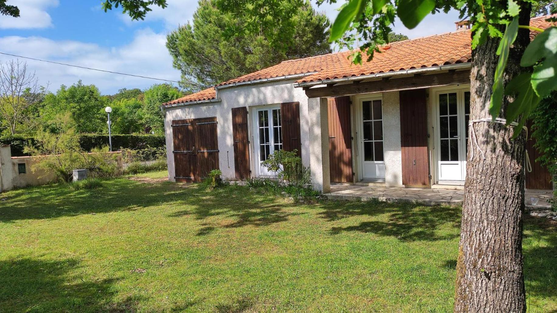 Maison A 8 Min A Pied De La Plage Avec Jardin Clos Et Ombrage 奥雷龙圣乔治 外观 照片